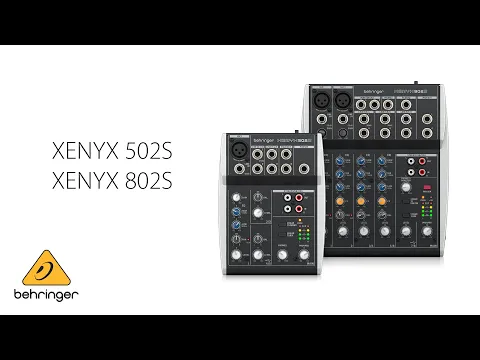 Download MP3 Introducing Behringer XENYX 502s and XENYX 802s Mixers