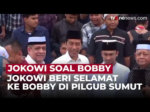 Bobby Unggul di Pilgub Sumut, Jokowi: yang Kalah Tunggu 5 Tahun Lagi