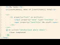 Extending a Reactive Expression Language with Data Update Actions for End-User Application Authoring