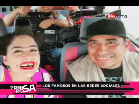 Los famosos en las redes sociales