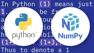 output of numpy where condition is not an array but a tuple of arrays why