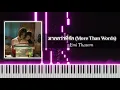 Download Lagu มากกว่าที่รัก (More Than Words) - Emi Thasorn | Ost.Us รักของเรา (Piano Tutorial + Sheet)