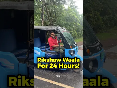 Rikshaw Waala For A Day! 🛺