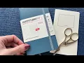 Relaxing unboxing of Leuchtturm1917 2024 weekly planner notebook A6 pocket