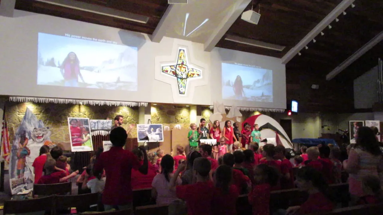My God is Powerful, theme song for Everest VBS, at TLC, June 17, 2015 My God is Powerful, theme song for Everest VBS, at TLC, June 17, 2015