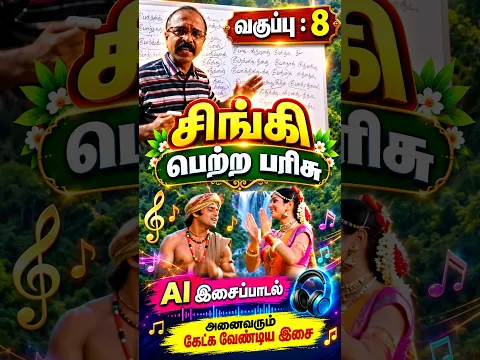 சிங்கி பெற்ற பரிசு Standard 8th#kalvisaalai