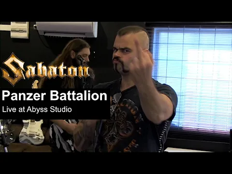 Download MP3 Sabaton - Panzer Battalion live Studio Recording 2015