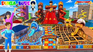 Yuta Mio Ubah Seluruh Kota Jadi Playground BOBOIBOY BLAZE, SOLAR, ICE Ada Banyak Wahana Seluncuran🥳🌈