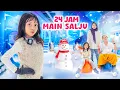 Lagu Leika Masuk DUNIA ES?! Main Ice Skating Bareng Keluarga!! ⛄⛸️