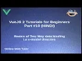 VueJs 2 Tutorial for beginners in HINDI ENGLISH Two Way data binding i e v-model directive