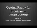 Bootcamp Prep Session