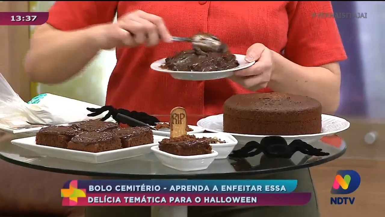 Bolo cemitério, aprenda a enfeitar essa delícia temática para Halloween