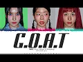 TWICE 'G.O.A.T. (MINA & DAHYUN & CHAEYOUNG)' Lyrics (트와이스 G.O.A.T. 가사) [Color Coded_Eng]