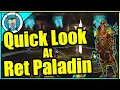 A Quick Look At Retribution Paladin Dps In TBC - Classic WoW TBC