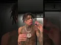 Nle Choppa Throws Up Gang Signs On TikTok