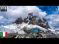 🇮🇹 Driving through Sella Pass, Dolomites, Italy #4k #travel #2024