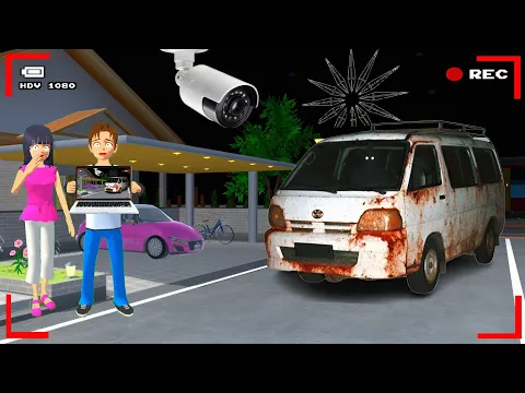 Video Thumbnail: Yuta Mio Panik CCTV Merekam MOBIL VAN MBG BERHANTU Di Depan rumah π±| Sakura School Simulator