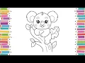 Koala Coloring Pages - Cute and Cuddly Koalas to Color