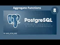 Aggregate Functions PostgreSQL Tutorial Malayalam