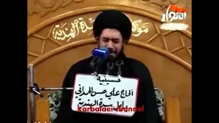 نعي بويه برضاك لو غصبن عليك (يتيمة الحسين ع ) السيد محمد الصافي