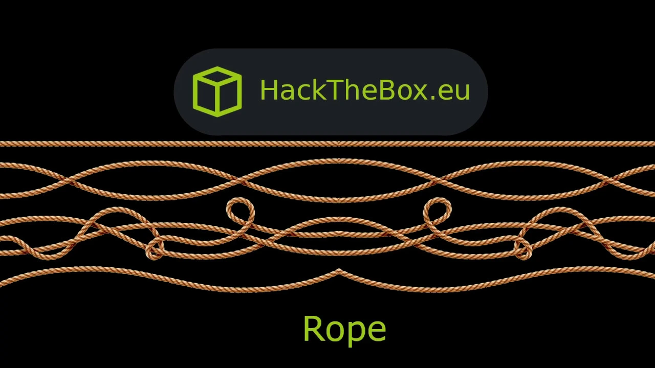HackTheBox - Rope