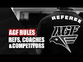 AGF Rules Submissions - for Refs Coaches and Competitors