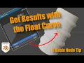 Work The Float Curve Node - Blender Geometry Node Basics