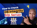 How to Check Database Integrity for SQL Server