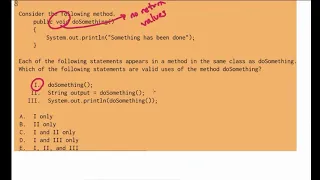 Void Methods example problem - AP Computer Science A
