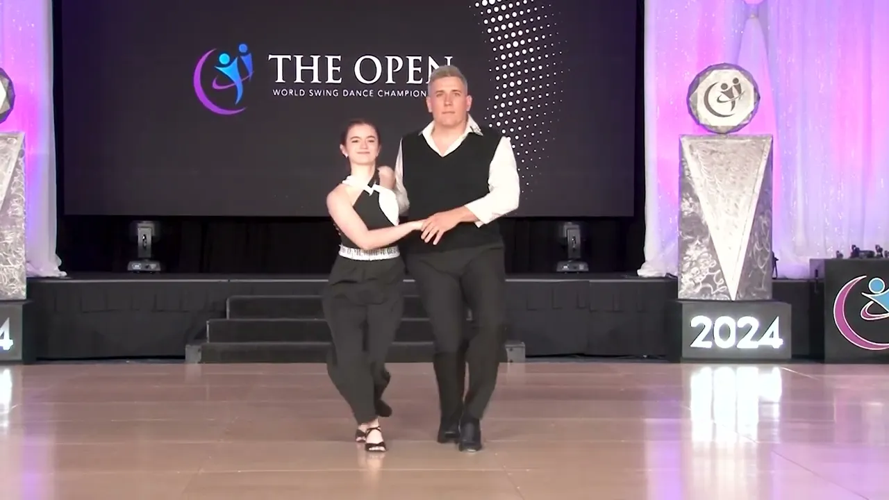 Brennar Goree and Abigail Hodges - Pro-Am Open Follower Finalist - The Open 2024
