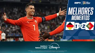 CRISTIANO RONALDO marca, PORTUGAL vira contra a ALEMANHA e vai à final da Nations League