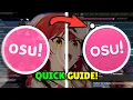 osu lazer Beginners Guide for Stable Players