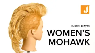 A Soft Women s Mohawk Haircut Tutorial