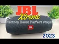 How to factory reset JBL Xtreme How to know the speaker restore to factory defaults How to Reset