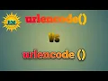 what is urlencode and urldecode function in php urlencode urldecode php