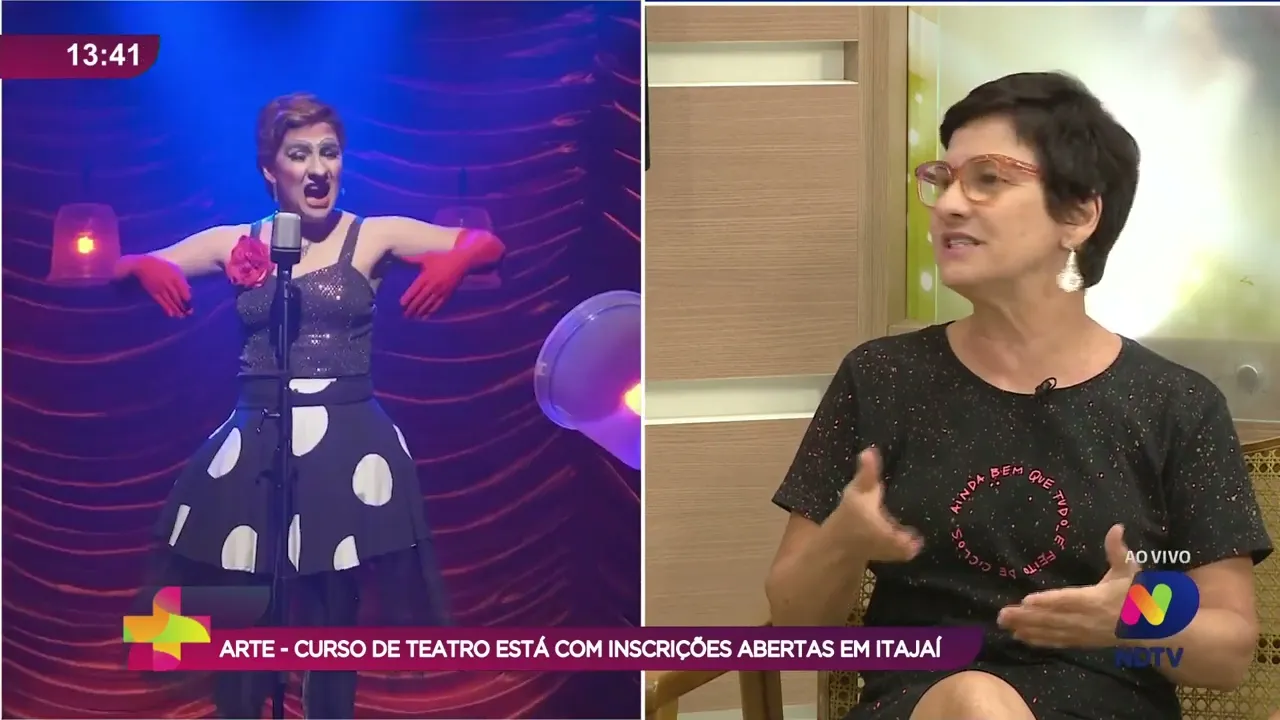 Itajaí Criativa abre inscrições para curso de teatro