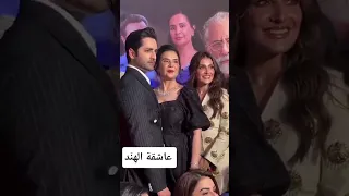 من حضور ابطال مسلسل ضرغام لمشاهدة الحلقة الاخيرة شيرزمان وفجر ضرغام 