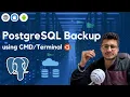Easiest way to take PostgreSQL Database Backup - pg