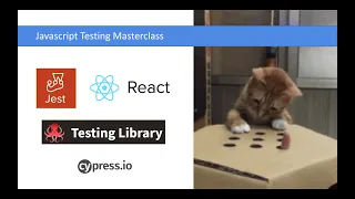 Javascript Testing Masterclass React Jest React Testing Library Cypress - Part