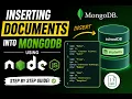 Insert Documents in MongoDB using Node js MongoDB