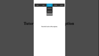 CSS Dropdown Menu Animation CSS Animation Examples