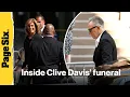 Inside Clive Davis funeral Hoda Kotb Bruce Springsteen Barry Manilow and more pay their respects