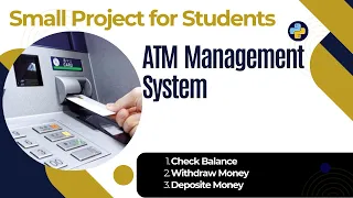 Build a Complete ATM Machine in Python - Full Tutorial for Beginners Small Project for Students