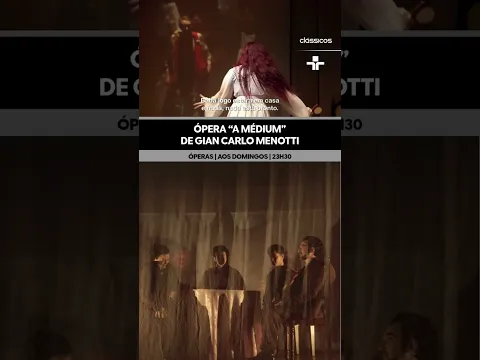 Clássicos apresenta a ópera "A Medium"
