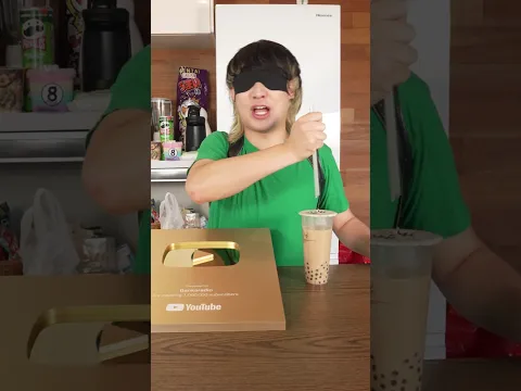 タピオカミルクティーはどっち？#tapioca #milktea #challenge