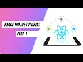 React Native Tutorial Part - 1 React Native Tutorial For Beginners Learn2Earn Labs Hindi