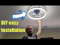 Product Easy installation and review LCYFBE 20 Modern Ceiling Fan with Light
