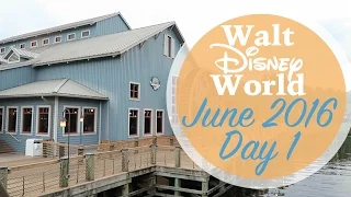 Download Walt Disney World Vlog Day 1 | June 2016 | Travel \u0026 Port Orleans Riverside | Adam Hattan MP3