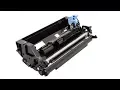How to clean Kyocera Toner Unit - Developer unit FS-1135MFP DV-1140E