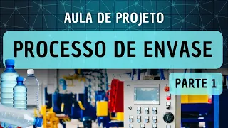 Aula-projeto: Aprendendo LADDER com projeto de processo de envase - PARTE 1
